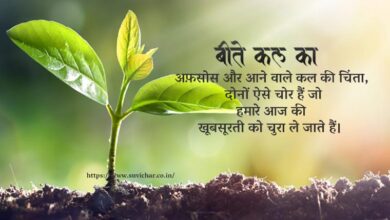 चिंता पर सुविचार